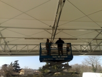 Delo na višini z dvižnimi košarami